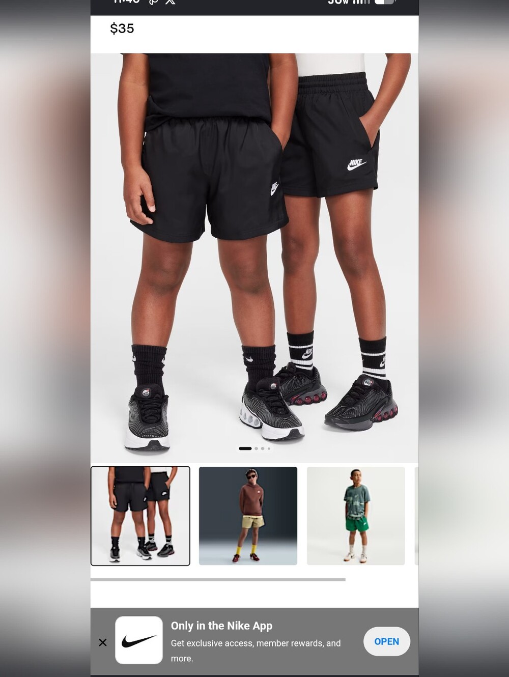 Nike Woven Shorts XS - Picture 2 of 14